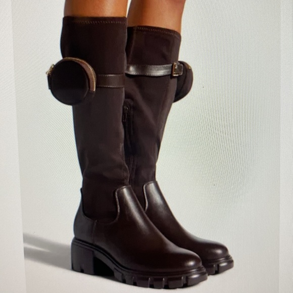 Lug Sole Boots Size 10 - Picture 2 of 5